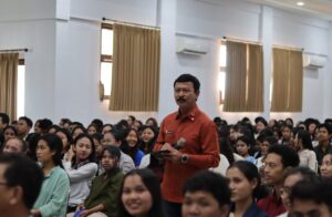 Wakil Rektor II Universitas Hang Tuah Jadi Narasumber Kuliah Umum Karakter di Universitas Dhyana Pura Bali