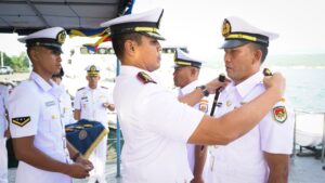 Komandan Satrol Kodaeral IX Pimpin Sertijab Komandan KAL Panana III-9-13