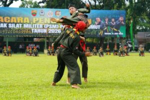 Pangdam I/BB Hadiri Pengukuhan Pengurus Pencak Silat Militer Sumut